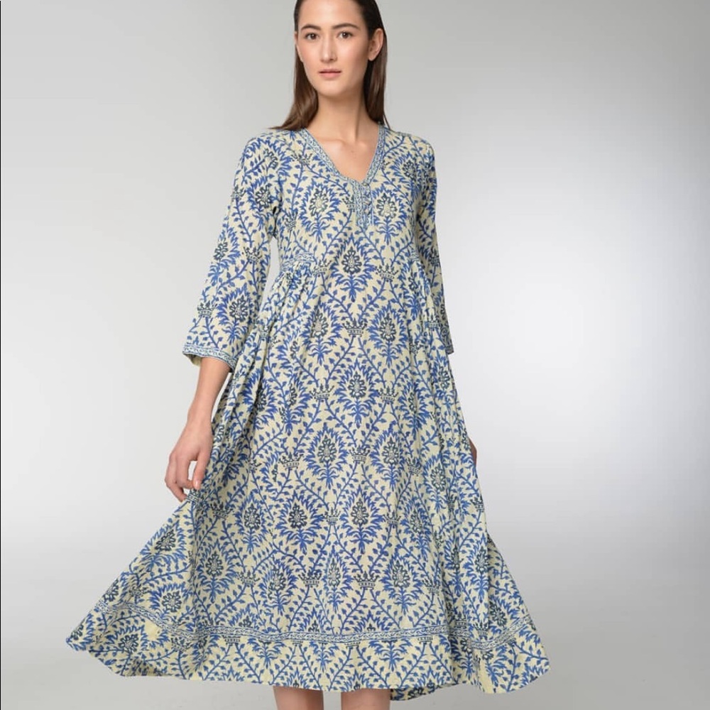 100% Cotton dress from Greece!! In Great condition! Wore it only two times!!!!